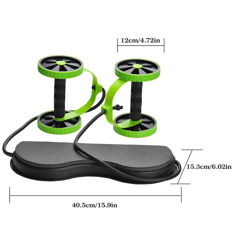 Rodillo Abdominal de doble rueda