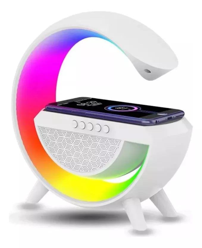 Lampara RGB con Altavoces y Cargador S/R